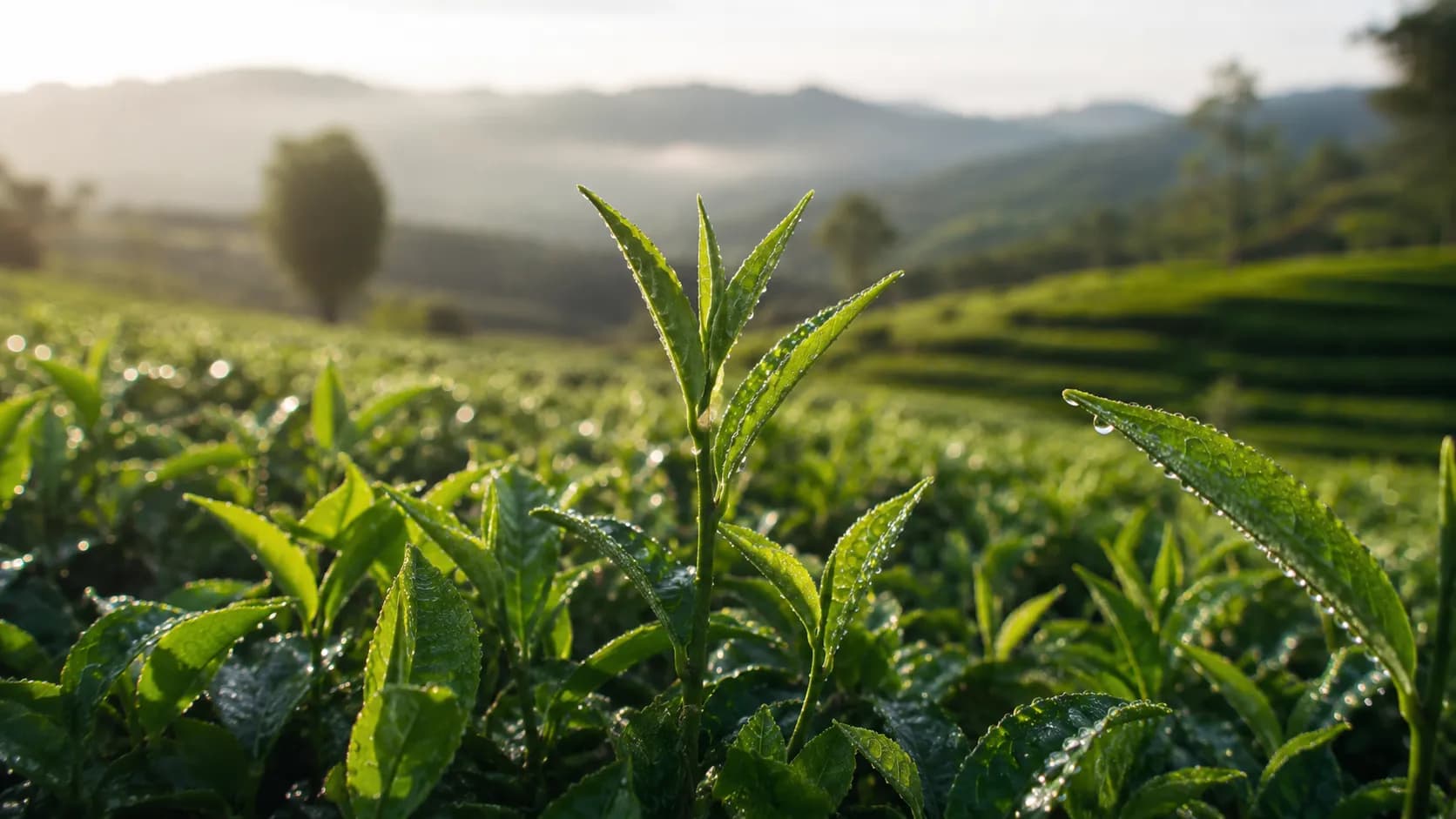 Historic Lockhart tea plantation estate in Munnar